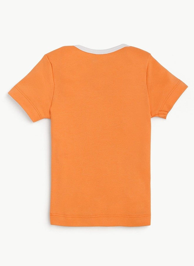 BONTOTS Boys Organic Cotton T-shirt with Graphic Print - Image 3